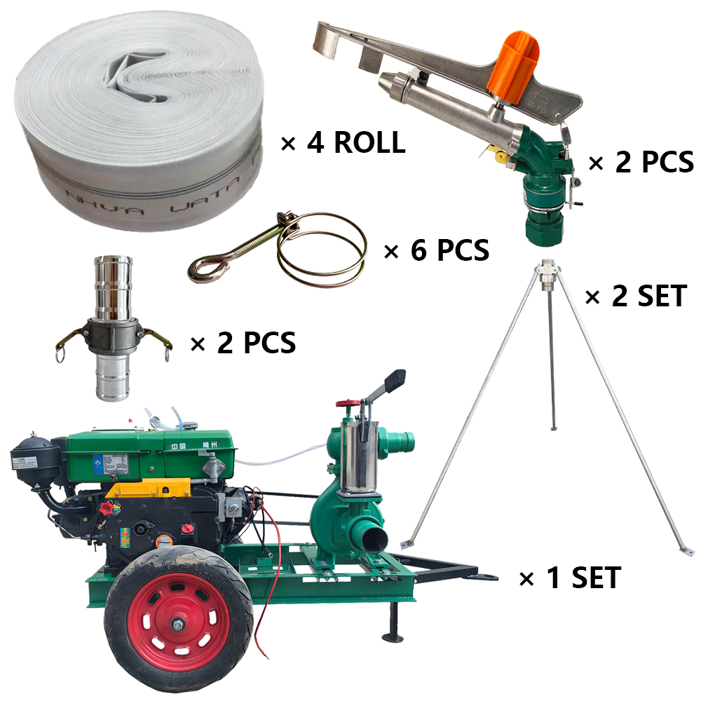 玉树程瑞达PY40摇臂喷枪灌溉套装